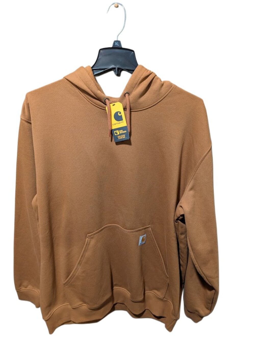 Carhartt Rain Defender Hoodie Carhartt Brown Loose Fit Graphic Sweatshirt